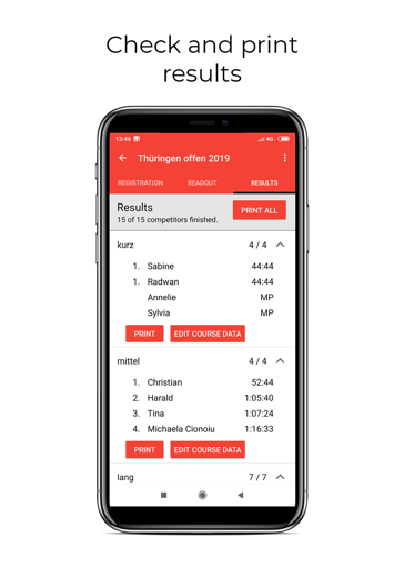 Check and Print Results